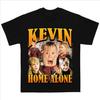 Kevin Home Alone Graphic T Shirts New York Movie Vintage 90´s Woman Man High Quality Cotton Tshirt Tv Famous Shortsleev