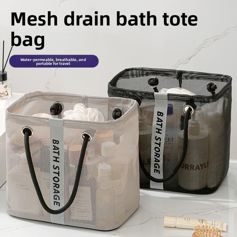 Travel Storage Organizer With Mesh Drainage For Cosmetics And Toiletries