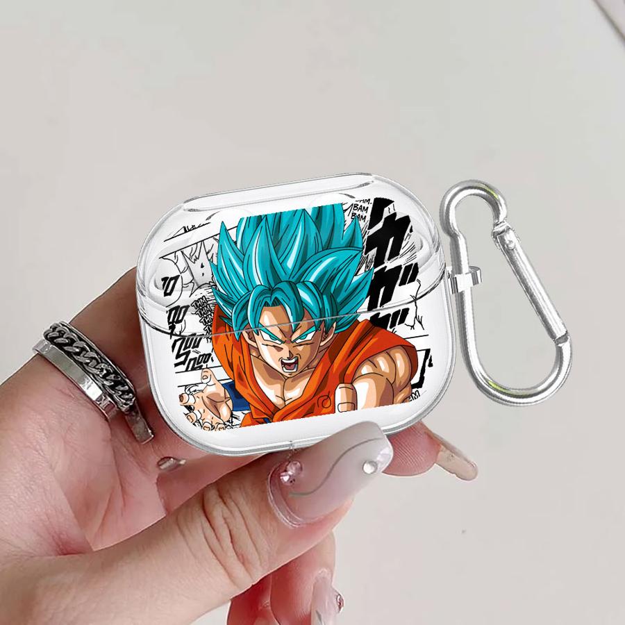 

D-ragonS B-allS Cool Clear Earphone Cases Cover With Hook Case For Samsung Galaxy Buds Live 4 Pro 2Pro 4Pro 3 FE 2 3Pro Buds Live