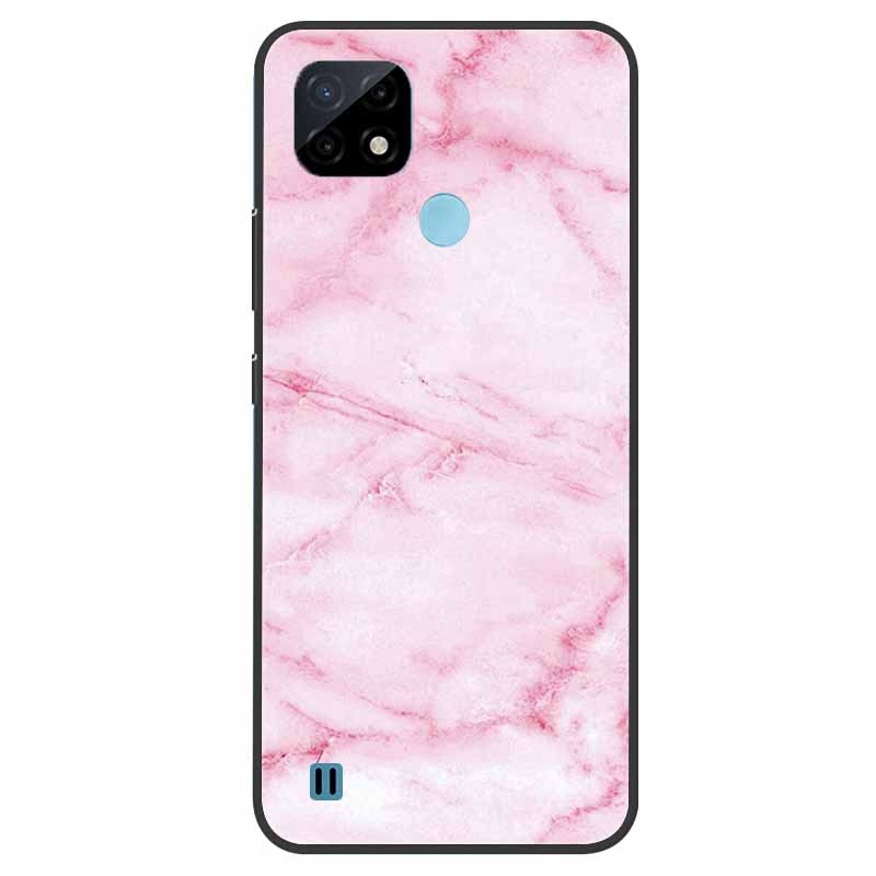 Pro Realme C21 Pouzdro Nárazuvzdorné Měkký silikon TPU Zadní kryt Pro Realme C31 C21Y C25S C25 Pouzdra na telefony Realme C21 C31 Roztomilý kreslený