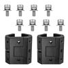 Universal Rail Mount Locking Packout Rail Clip for Power Tool Packout Tool Box Packout System Rails