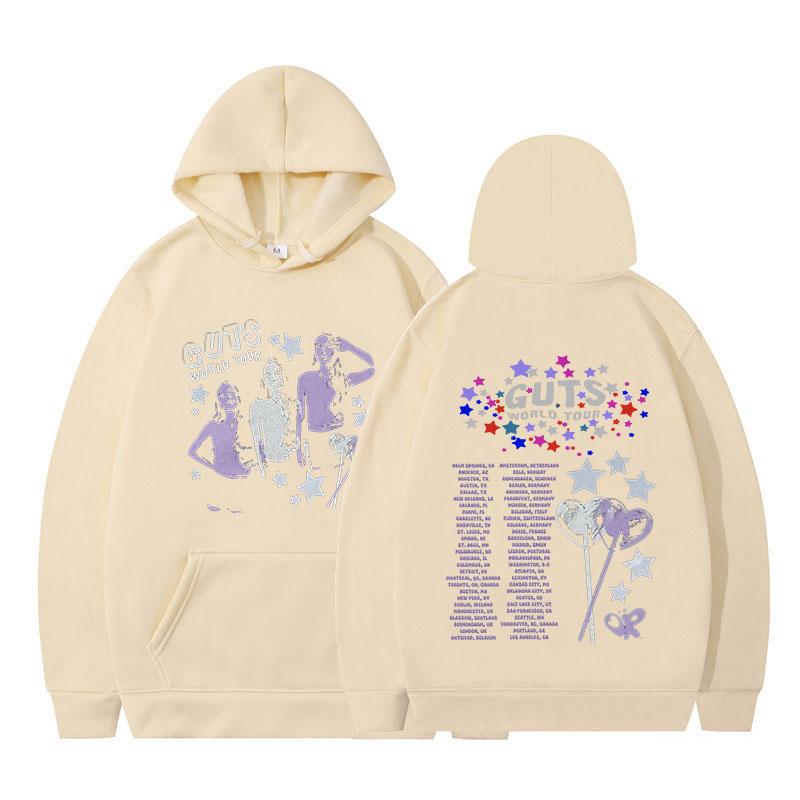 Sour Guts Vampire Hoodies Men Women Clothing Fashion Vintage Hooded Sweatshirts Harajuku Hip Hop Oversized Hoodie Streetwear