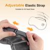 USB Heated Eye Mask Reusable 3Mode Hot Compress Eye Mask Eye Massager For Sleeping Eye Puffiness Anti Dark Circle Patch Eye Care