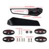 Motorcycle Rearview Mirrors Side Modified Wind Wing Adjustable Rotating Rearview Mirror For YAMAHA R3/R25 R15/V3/V4 2014-2021