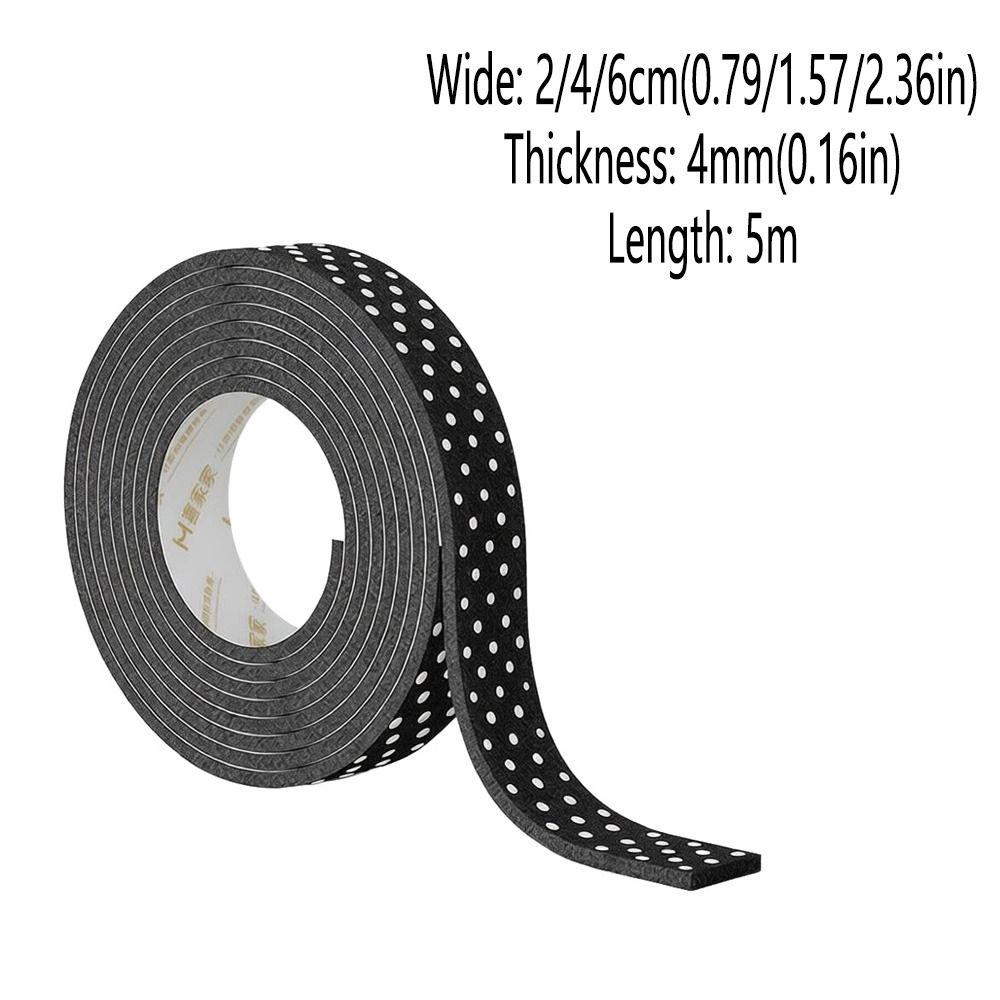 Self Adhesive Furniture Pads Noise Reducing Furniture Protectors New Bumper Strips Office Use
