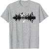 Mountain Landscape Reflection Forest Trees Outdoor Wildlife T-Shirt