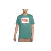 Nike T Shirt Men's Peacock Green DJ1390-361