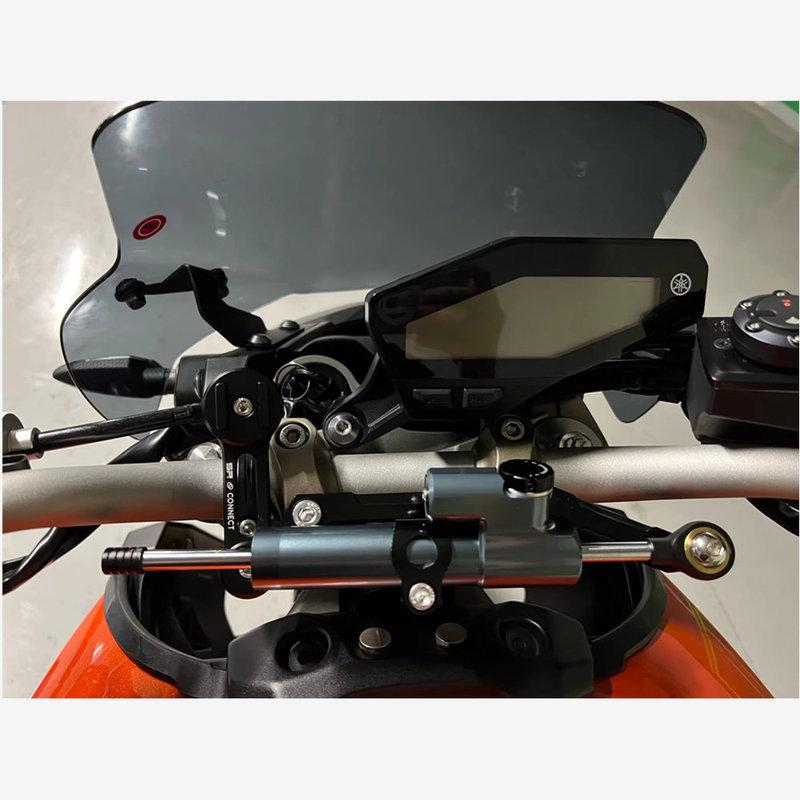 Universal Motorcycle Adjustable Steering Damper Stabilizer 256mm For MT10 MT07 MT09 MT03 CBR600RR CB1000R CB650F