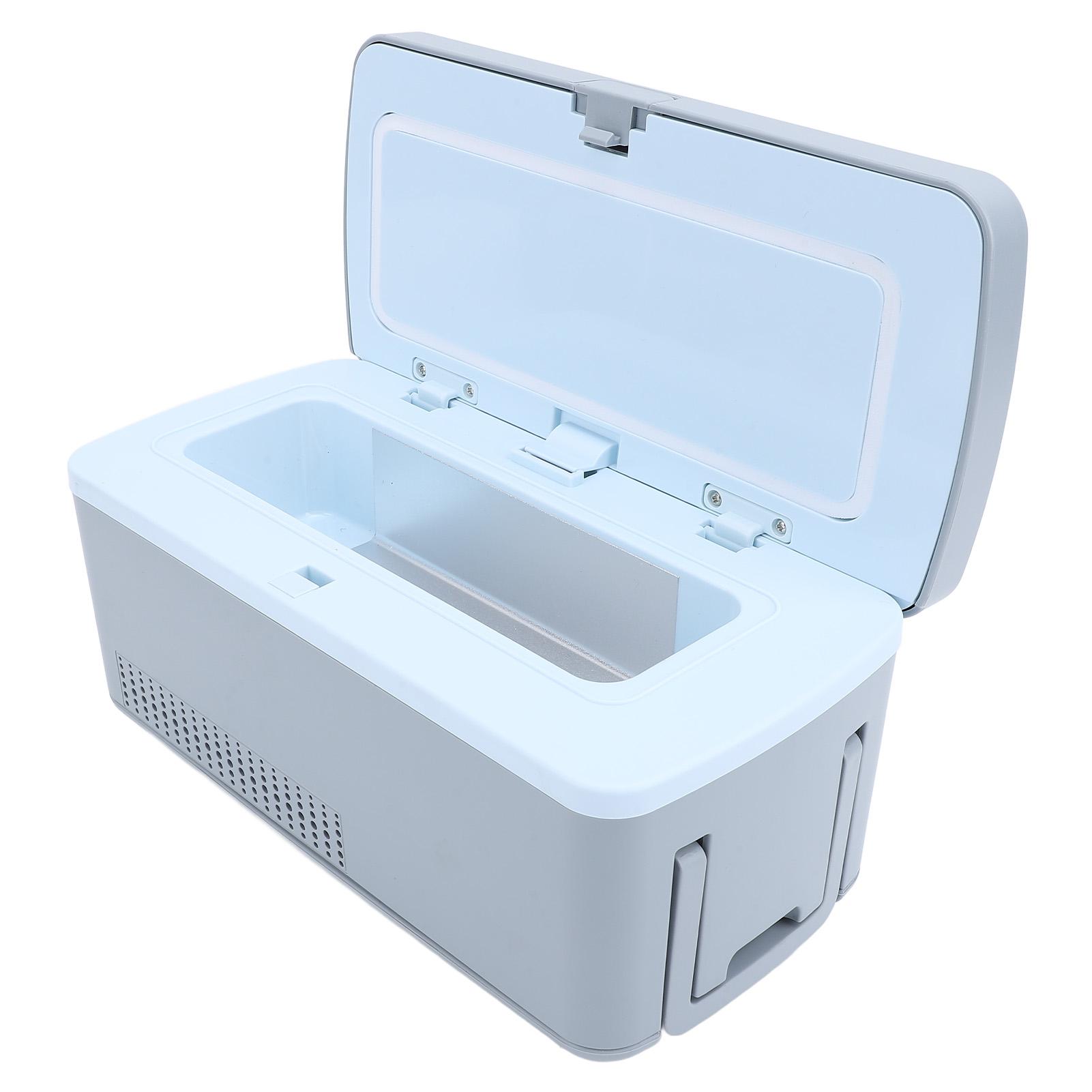 

Чехол для инсулинового охладителя с постоянной температурой, большой емкостью, портативный дорожный контейнер для инсулинового охладителя со светодиодом