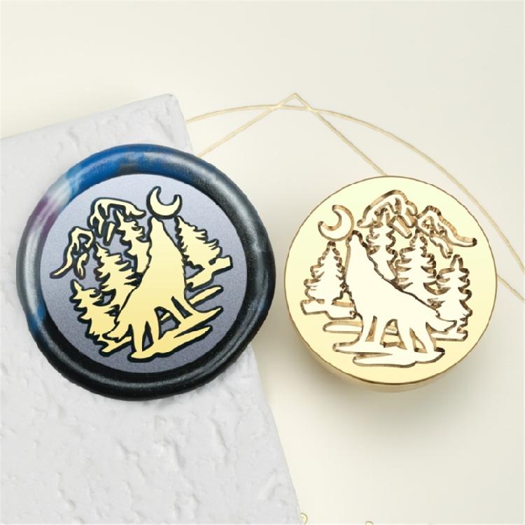 Brass Head Seal Stamp Animal Series Sealing Waxed Stamp for Card Letter Invitations Decoration Rabbits Wax Seal Stamp