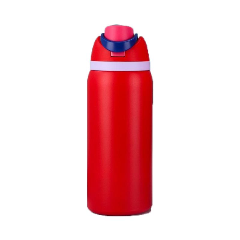 JUSTINLAU auf Lager 19/24/32oz Thermobecher Obstbecher Kinder Trinkbecher Vakuumflaschen Edelstahl Reise Thermowasserflaschen