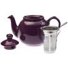 This 600ml teapot from the home of authentic British black tea is crafted from Italian plum and features a charming rounded stoneware design. It
