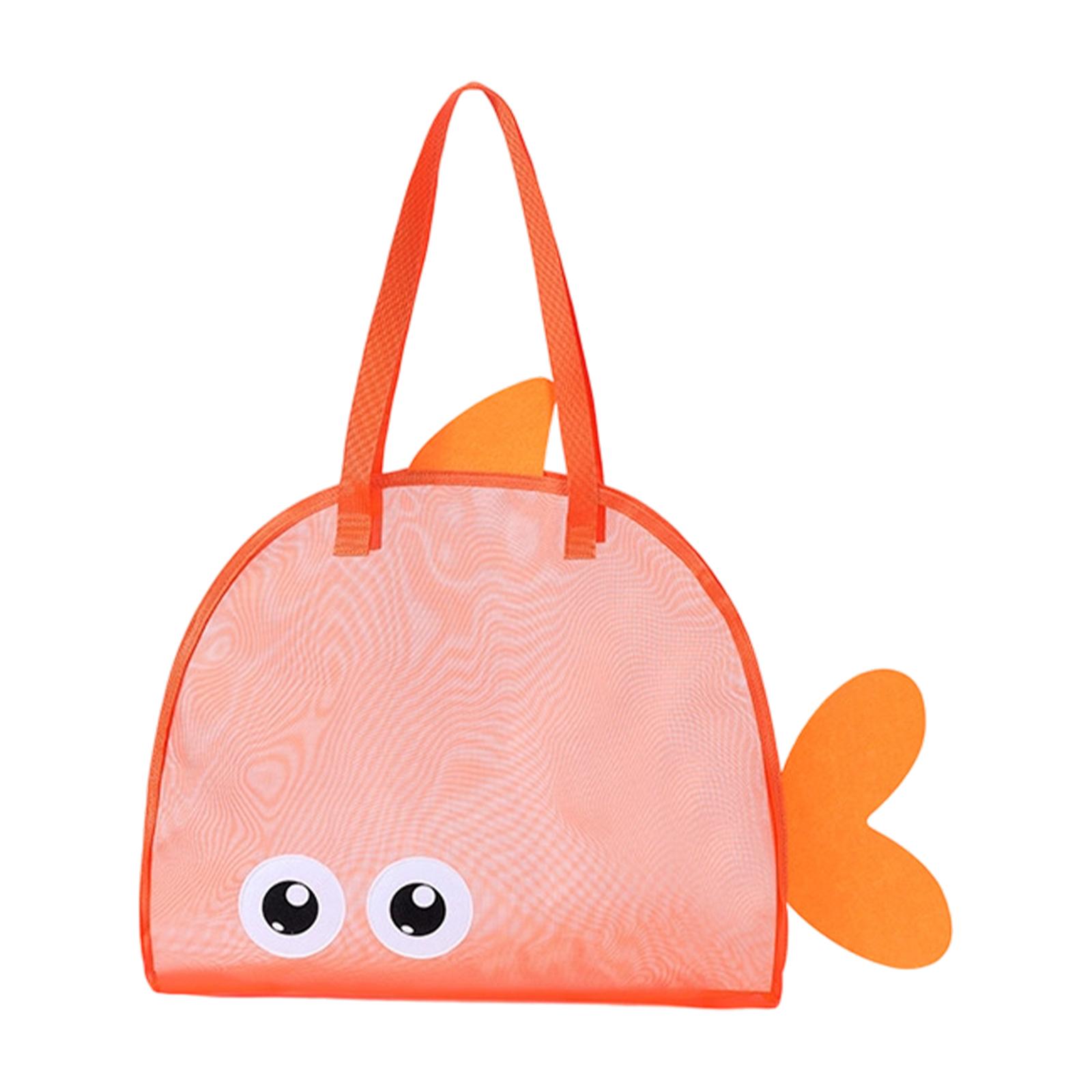 Children s Beach Mesh Bag Large Capacity Toy Storage Bag Durable Lightweight Sandproof Carrying Tote for Outdoor Beach Use One Size