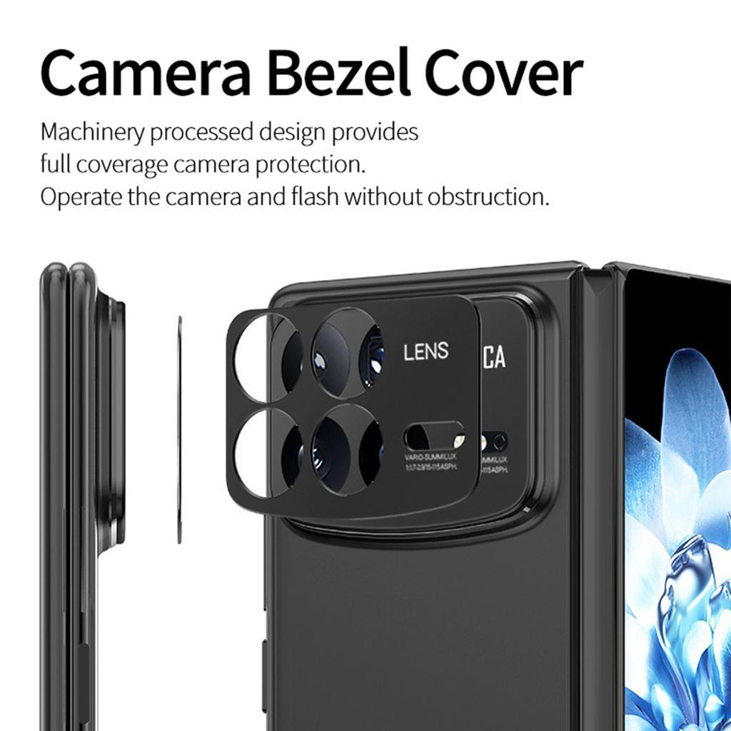 KALEBOL KLB-LPC005 For Xiaomi Mix Fold 4 5G Hollow Lens Protector Aluminum Alloy Phone Camera Bezel Cover