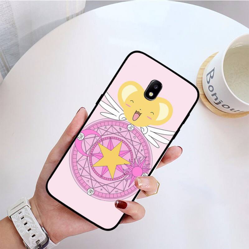 Card Captor Sakura Phone Case For Samsung Galaxy J7 PRIME J2Pro2018 J4 Plus J5 PRIME J6 J7 Duo Neo J737 J8