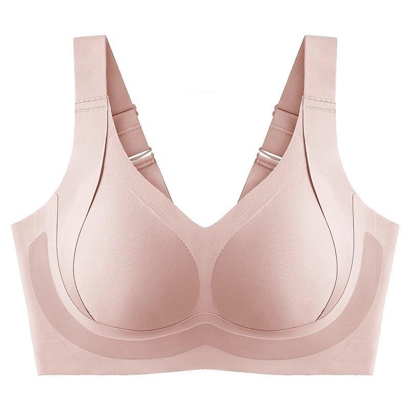Bra Oversized Lightweight And Traceless For Women With Added Breasts To Prevent Sagging Comfortable And Seamless Without Steel Rings