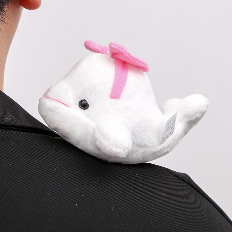 White Cute Whale Polar Bear Tiger Jellyfish Panda Plush Doll Magnetic With