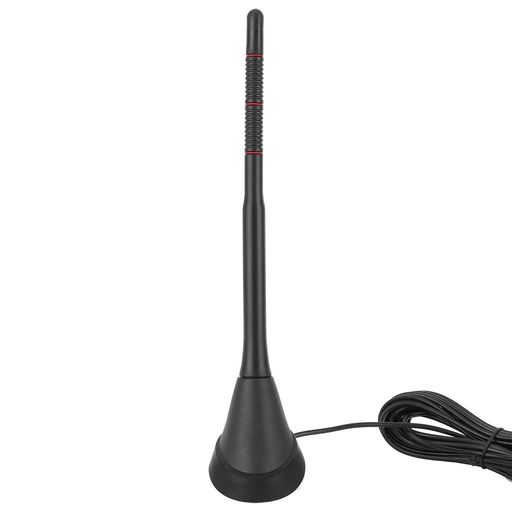 Car Active Amplified DAB+FM Antenna Top Roof Mount Radio Aerial Waterproof Digital Universal 12V