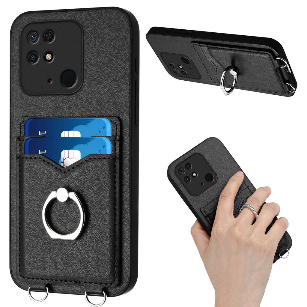 Kartenhalter Schlitze Ring Halterung Abdeckung Handyhülle Für Xiaomi Redmi Turbo 3, Poco F6, Civi 4 Pro, Note 13R Pro, Note 13, Note 12, A3, Poco X6, Poco X5 Pro...