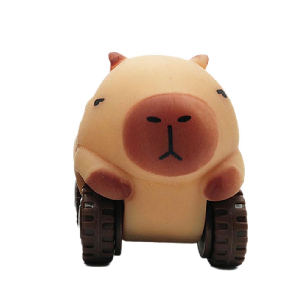 Multipurpose Lovely Capybara Car Stress Reliever Portable Accessory for Student Office Workers and Anxiety Relief