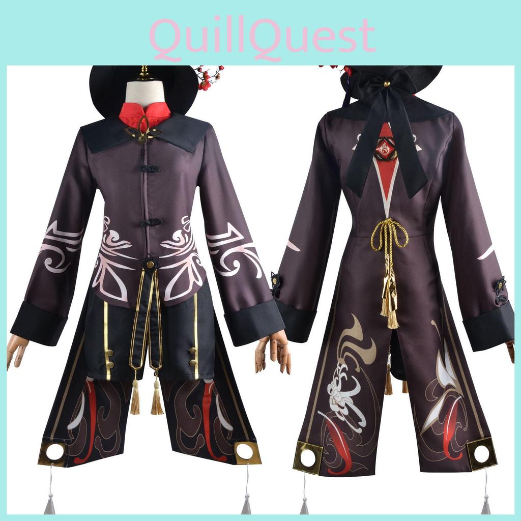 Showstopper Hu Tao Cosplay Outfit With Complete Accessories Set