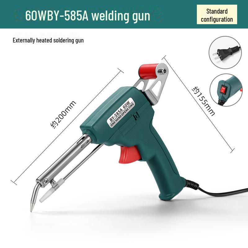 

Паяльник Bangyuan 60W с ручной подачей олова - электрический паяльник для лужения 60W manual welding gun