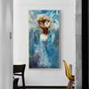 Abstract Art, Watercolor, Drawing, Women's Oil Painting, Canvas, Wall Art Poster for the Living Room