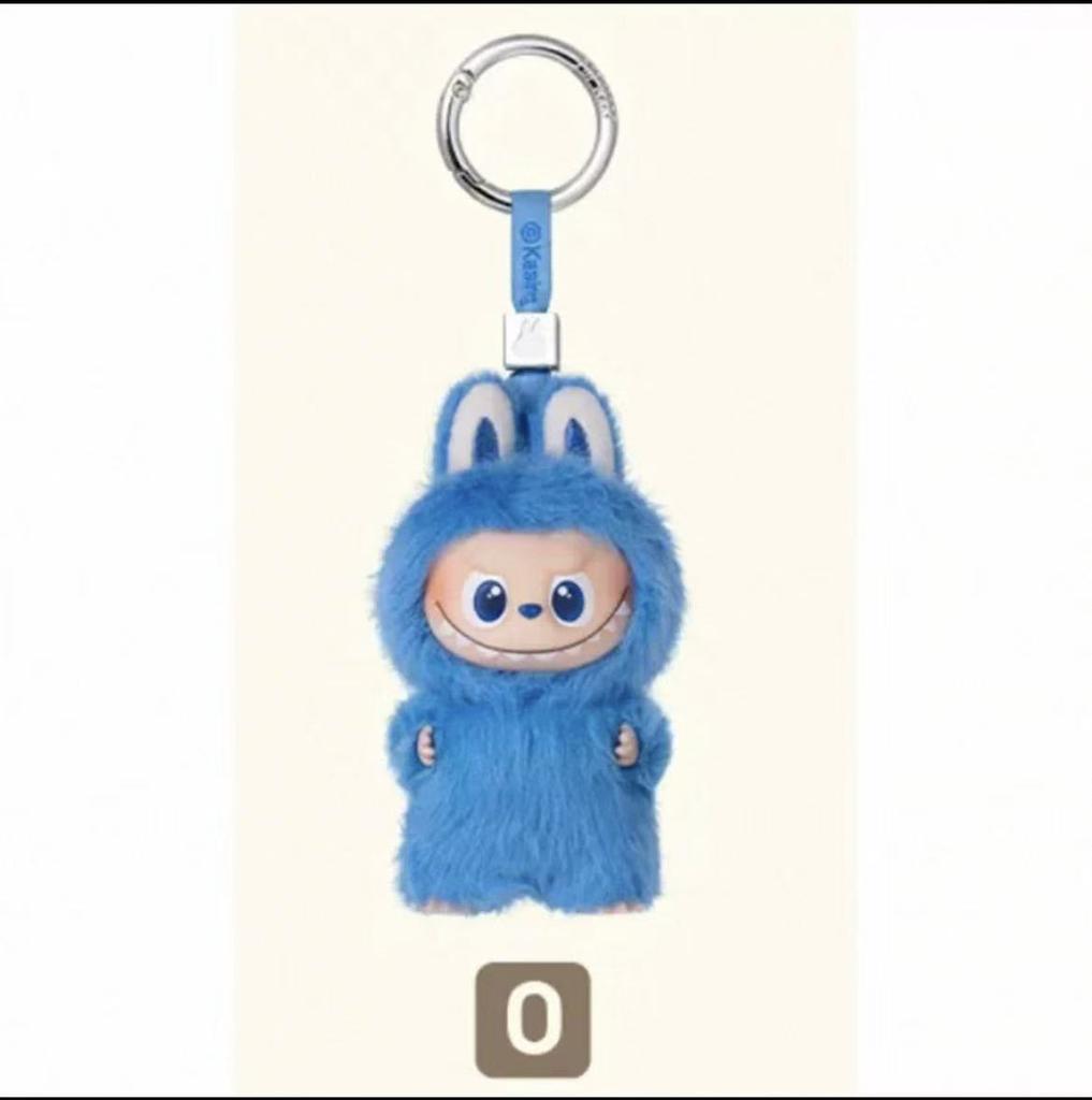 Cute Labubu New 4th Gen Mini Vinyl - Face Plush Blind Box: Ideal Backpack Accessory, Keychain & Christmas Gift, Also a Fun Children's Hand Puppet Toy