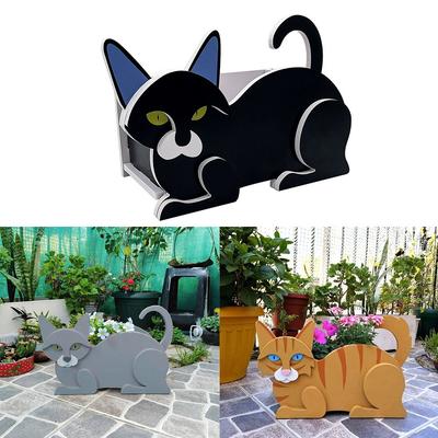 Siamesische Katze Pflanze, Niedlicher dekorativer Blumentopf für Topfpflanze, Einzigartiger Garten