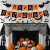 5Pcs/Set Creative Halloween Bunting Halloween Flag Halloween Garland  Home Wall Decor