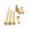 Professional Golf Brass Tip Plug Weights for  Shaft 1/2/3/4/5/6/7/8/9/10g Carbon/Steel Option 10pcs/9pcs