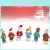 Charming Wooden Family Dolls Set With Movable Joints For Imaginative Playtime Fun