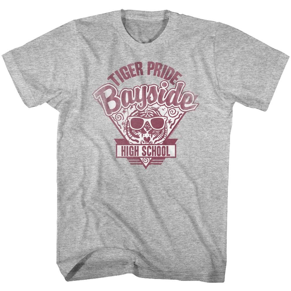 Saved By The Bell TV Show Tiger Pride Bayside High School Men T Shirt S