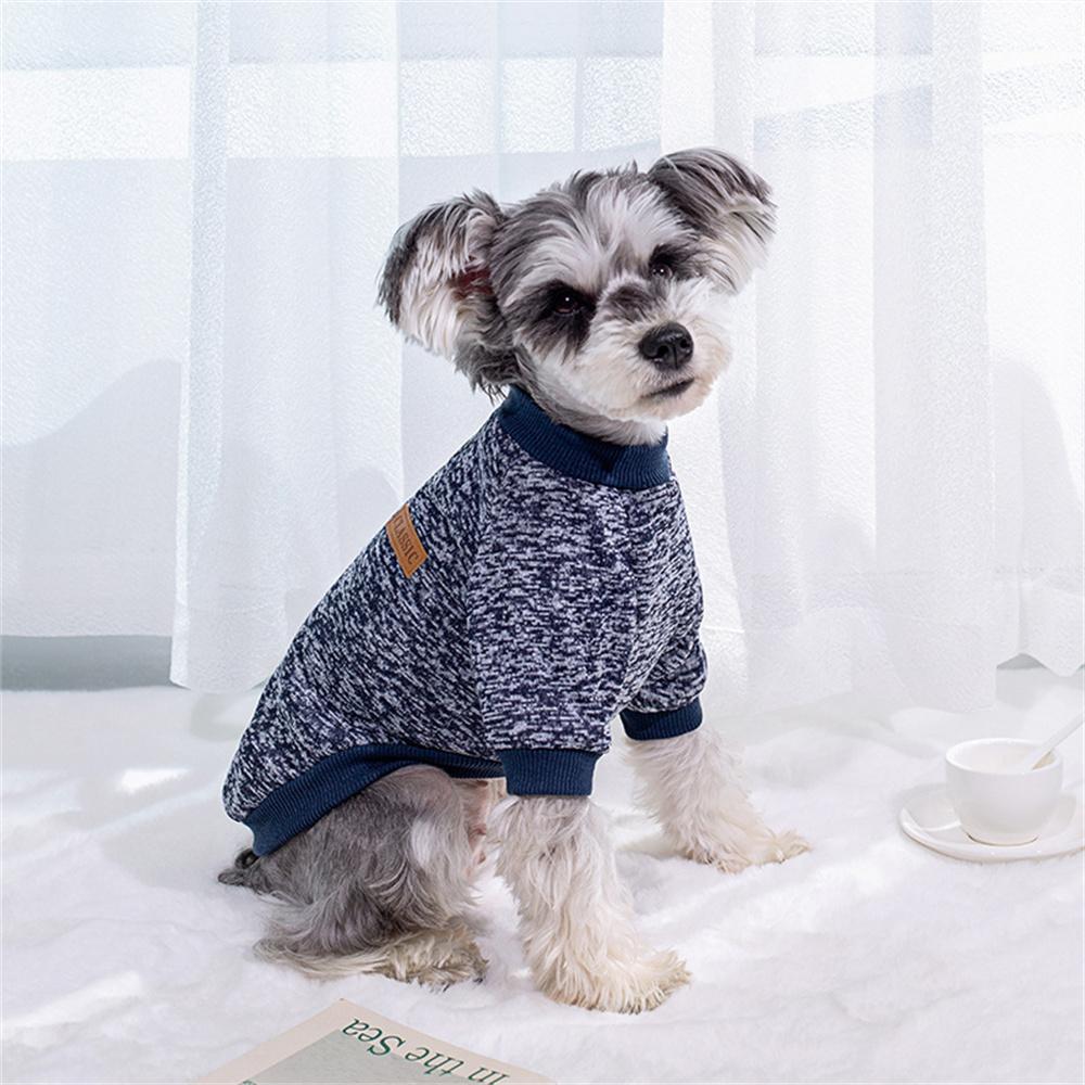 Classic Puppy Dog Sweater for Small Dogs Winter Pet Clothes Hoodies Chihuahua Pinscher Yorkshire Cat Pullovers Mascotas Clothing