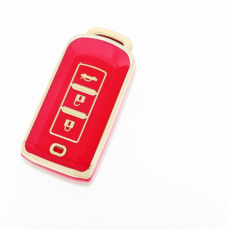 Fashion TPU Car Key Case Cover For Mitsubishi Pajero Eclipse Cross Xpander Outlander ASX Montero Keyless Protector Accessories