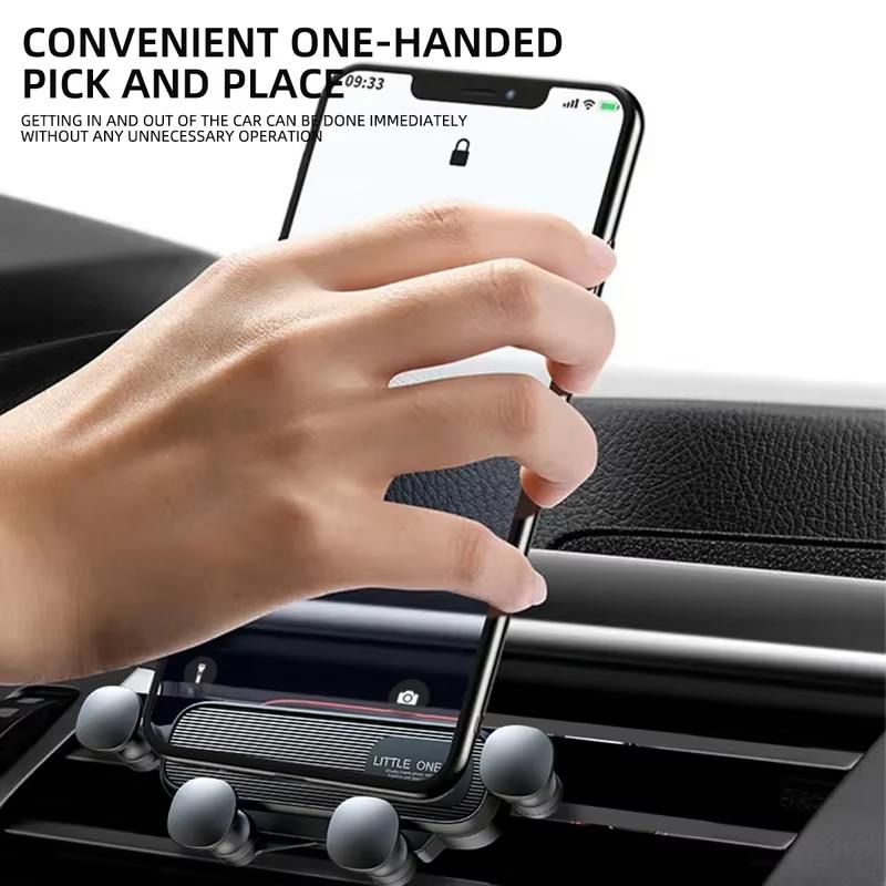 Universal Gravity Car Phone Holder Air Vent Mount Mobile Support for 13/12 - Automotive GPS Stand