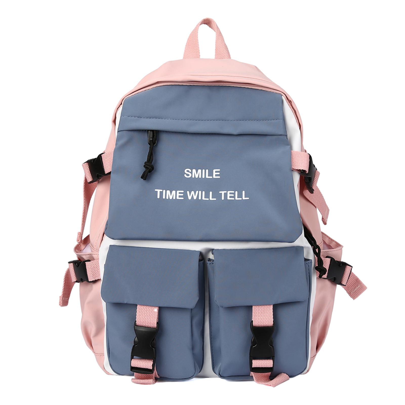 

Холщовый школьный рюкзак для женщин, рюкзак для ноутбука 15,6 дюйма для девочек, милый повседневный рюкзак для колледжа, несколько карманов