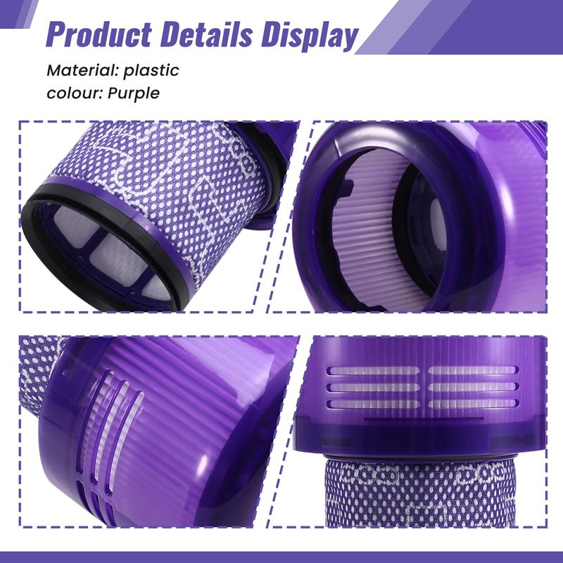 T80C! For Dyson V11 V15 SV14 Absolute Animal Detect Extra Pro Torque Drive Vacuum Cleaner Replacement Filters
