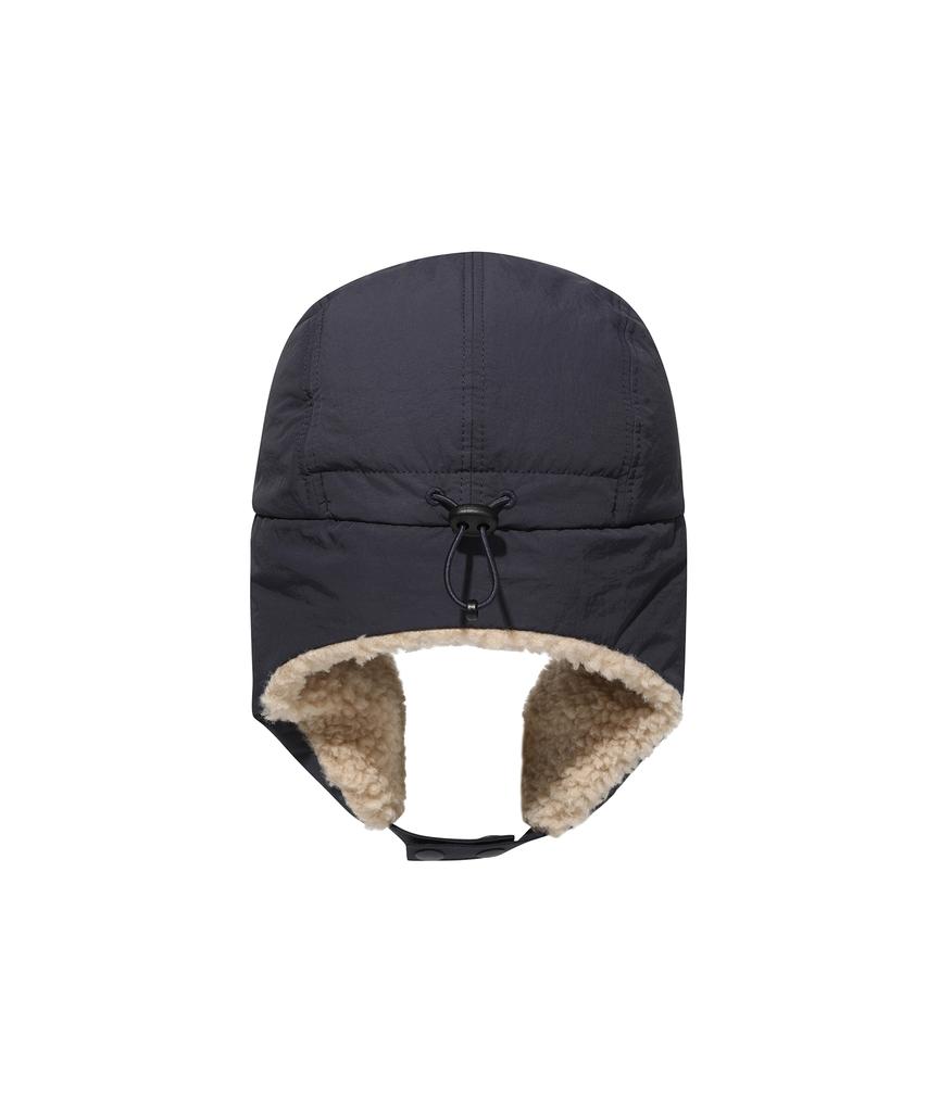 COVERNAT C-Logo Felt Applique Trooper Hat Navy