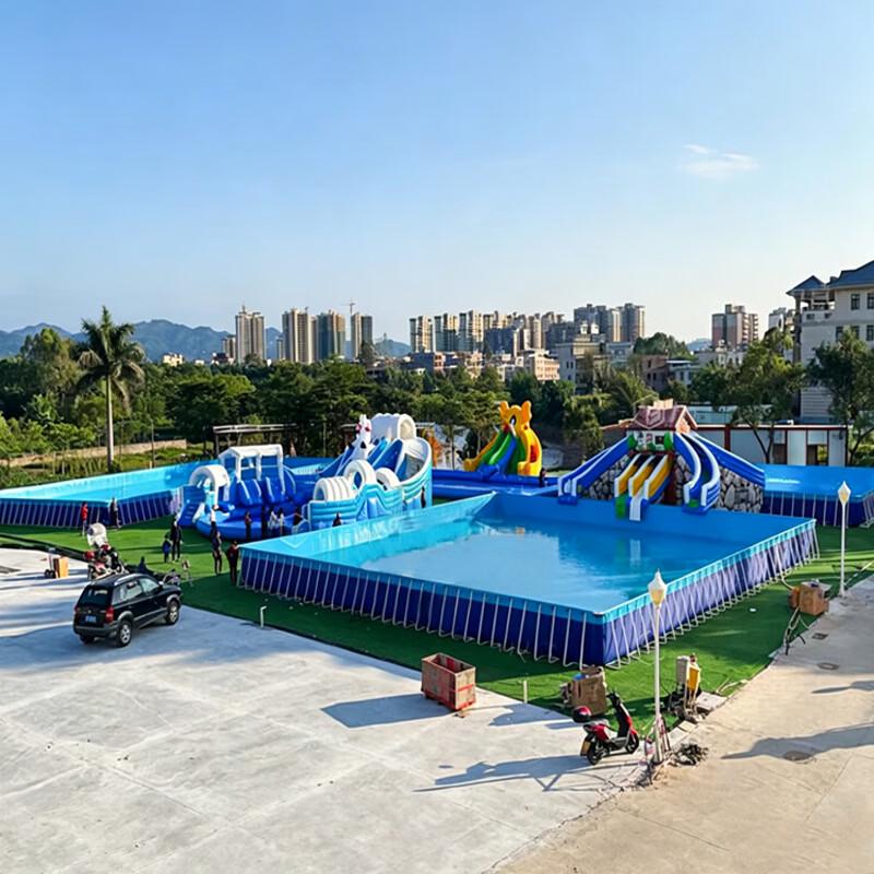 Commercial Outdoor Mobile Frame Pool