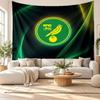 Norwich City Football Wall Tapestry, Soft Fabric Wall Hanging, Decorative Backdrop For Bedroom Home Wall Art