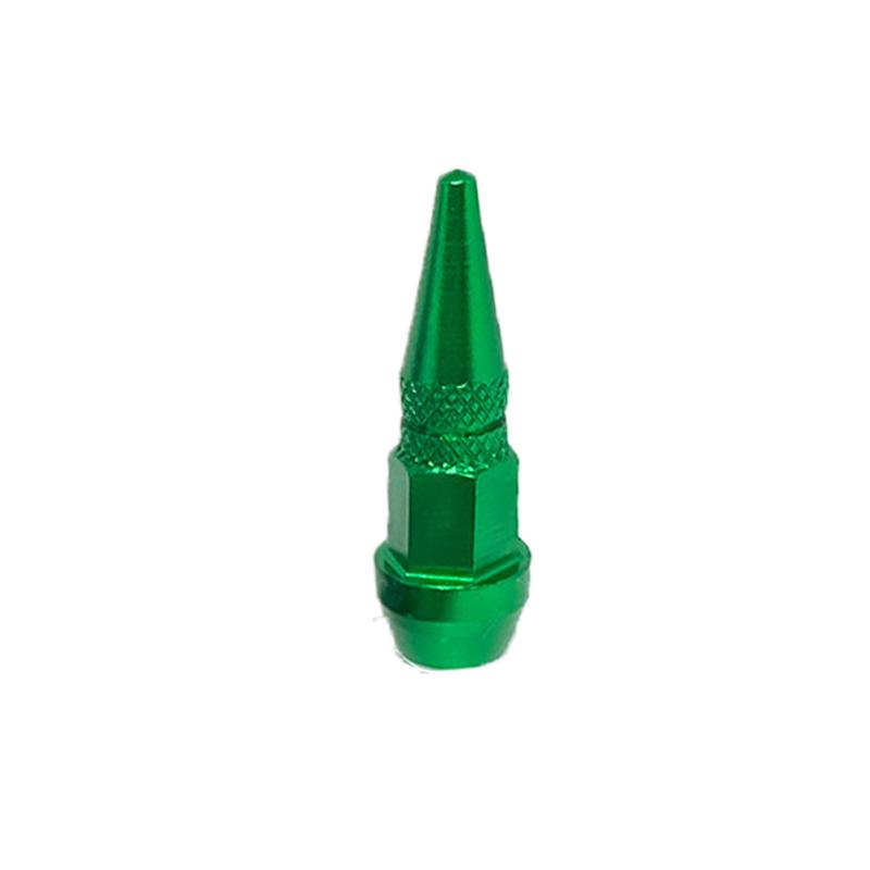 Bullet Valve Caps Car Motorcycle Wheel Tire Valve Caps Alloy Spike Shaped Aluminum Car Styling Auto Exterior Accessories 4Pcs