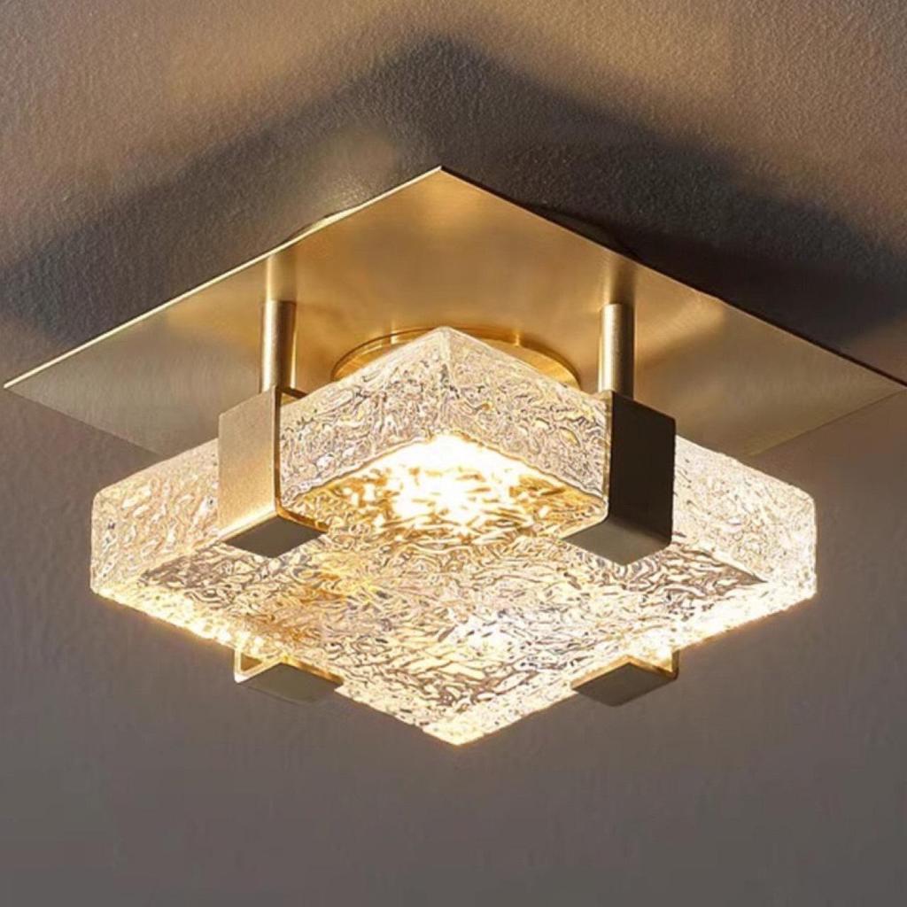 Amerykańska Luksusowa Designerska Lampa Sufitowa na Balkon, do Przedpokoju, Korytarza i Foyer