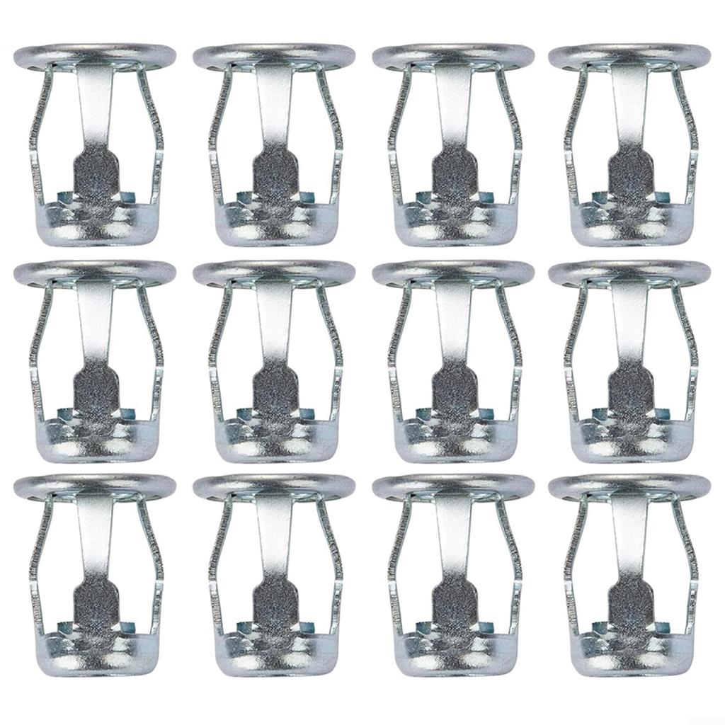 Fixed Installation Expansion Nut Petal Nuts Screw Silver Finish