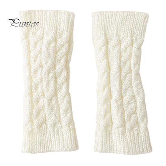 

1 пара осенне-зимних перчаток с полупальцами, трикотажные, высокоэластичные, нескользящие, утеплители для запястий, однотонные, сохраняющие тепло, ветрозащитные, для велоспорта, письма и набора текста белый