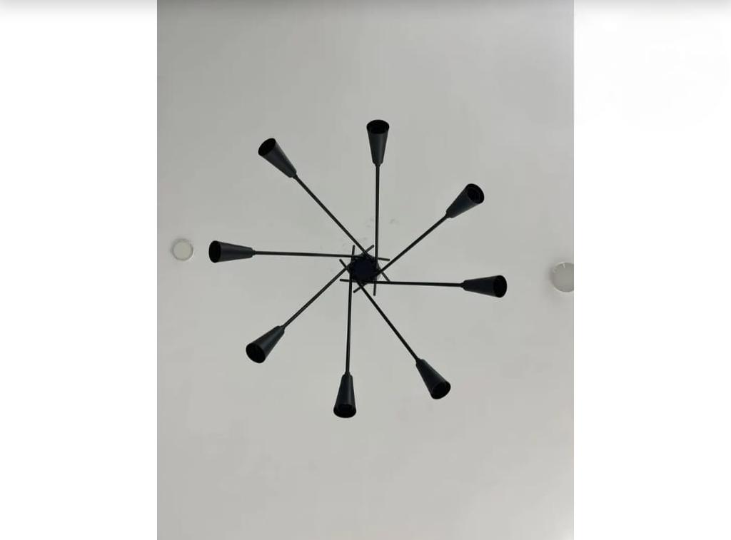 8 Holder Italian Design Sputnik Chandelier Light Designer Ceiling Light Fixture