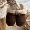 Height-increasing Plush Slippers Women's Autumn and Winter New Versatile Plush Thickened Indoor Home Can Wear Warm Cotton Slippers