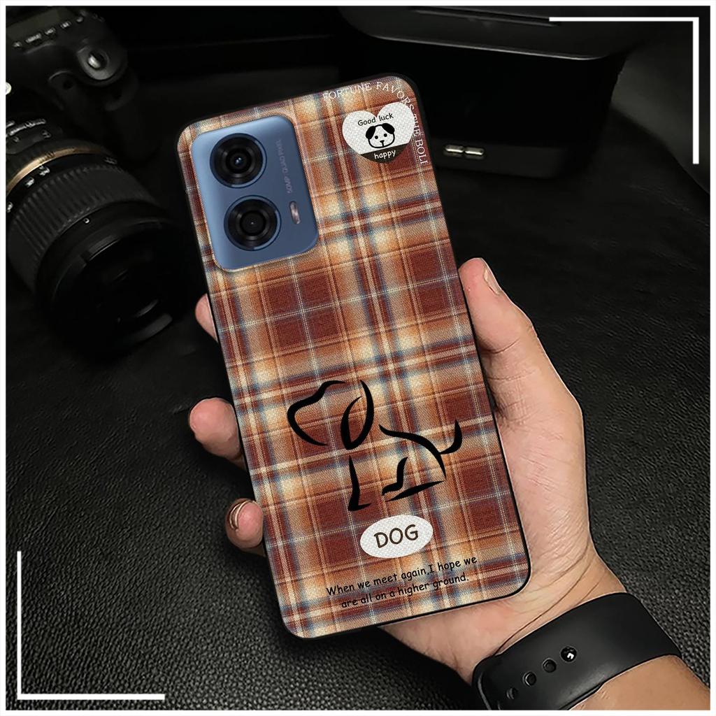 Waterproof Anti-knock Phone Case For MOTO G24 Power Back Cover Phone Pouch Fashion Design Graffiti Dirt-resistant Cute