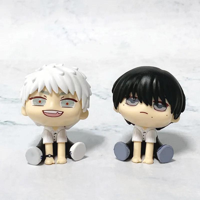 Non-Toxic New The Summer Hikaru Died Figure Anime Hikaru Kibato & Kaji Kisato Action Figures Pvc Collection Desktop Decor Model Doll Gift