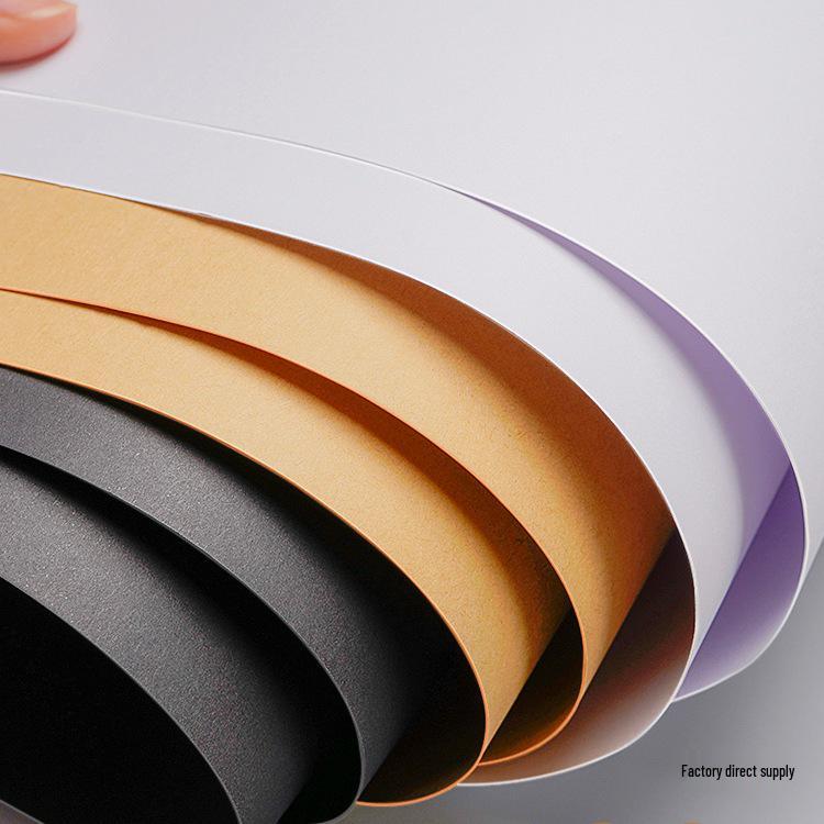 A4 White Cardstock, Black & Colored Paper, Thickened for DIY Kindergarten Crafts & Projects, A3/A4 Size.